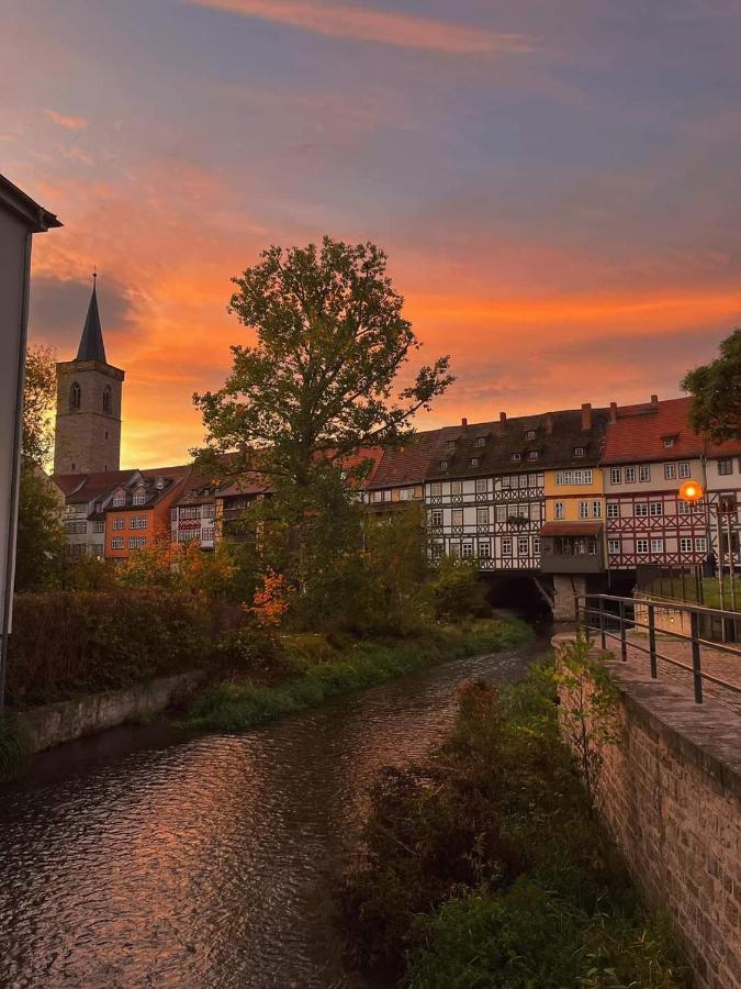 Altstadtapartment An Der Kraemerbruecke Nr.2 Erfurt Esterno foto