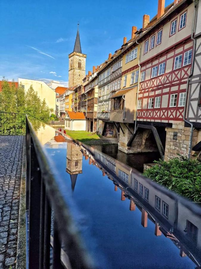 Altstadtapartment An Der Kraemerbruecke Nr.2 Erfurt Esterno foto